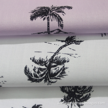 Cotton Tencel Printed Fabric for shrit